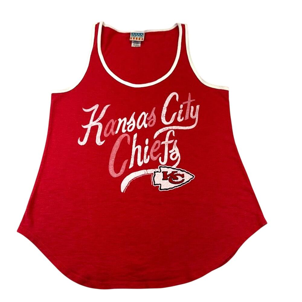 Kansas City Chiefs Tank Top
Junk Food Vintage Inspired Oversized Tank Top Size L